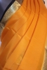 Contrast Classic Pure Mysore Crepe Silk Saree